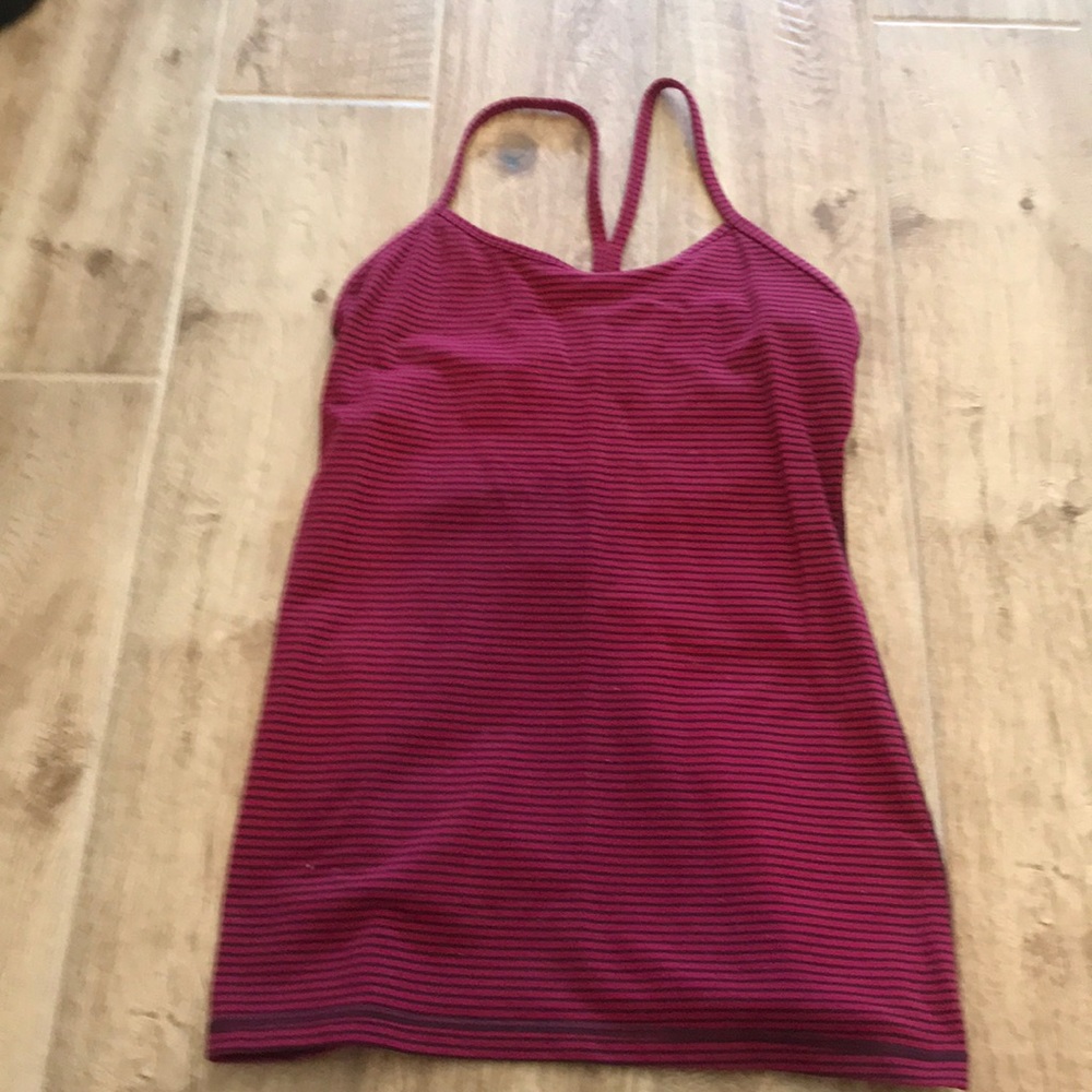 Lulu tank built in bra